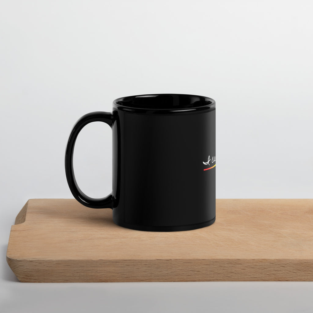 I Can Only Be Me 2021 Black Type Black Glossy Mug