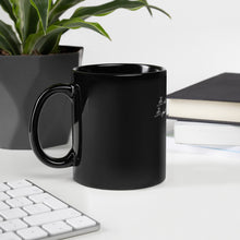 Load image into Gallery viewer, Vulnerable 2021 White Type Lyric 1 Black Glossy Mug