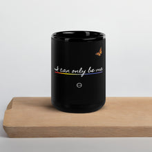 Load image into Gallery viewer, I Can Only Be Me 2021 Black Type Black Glossy Mug