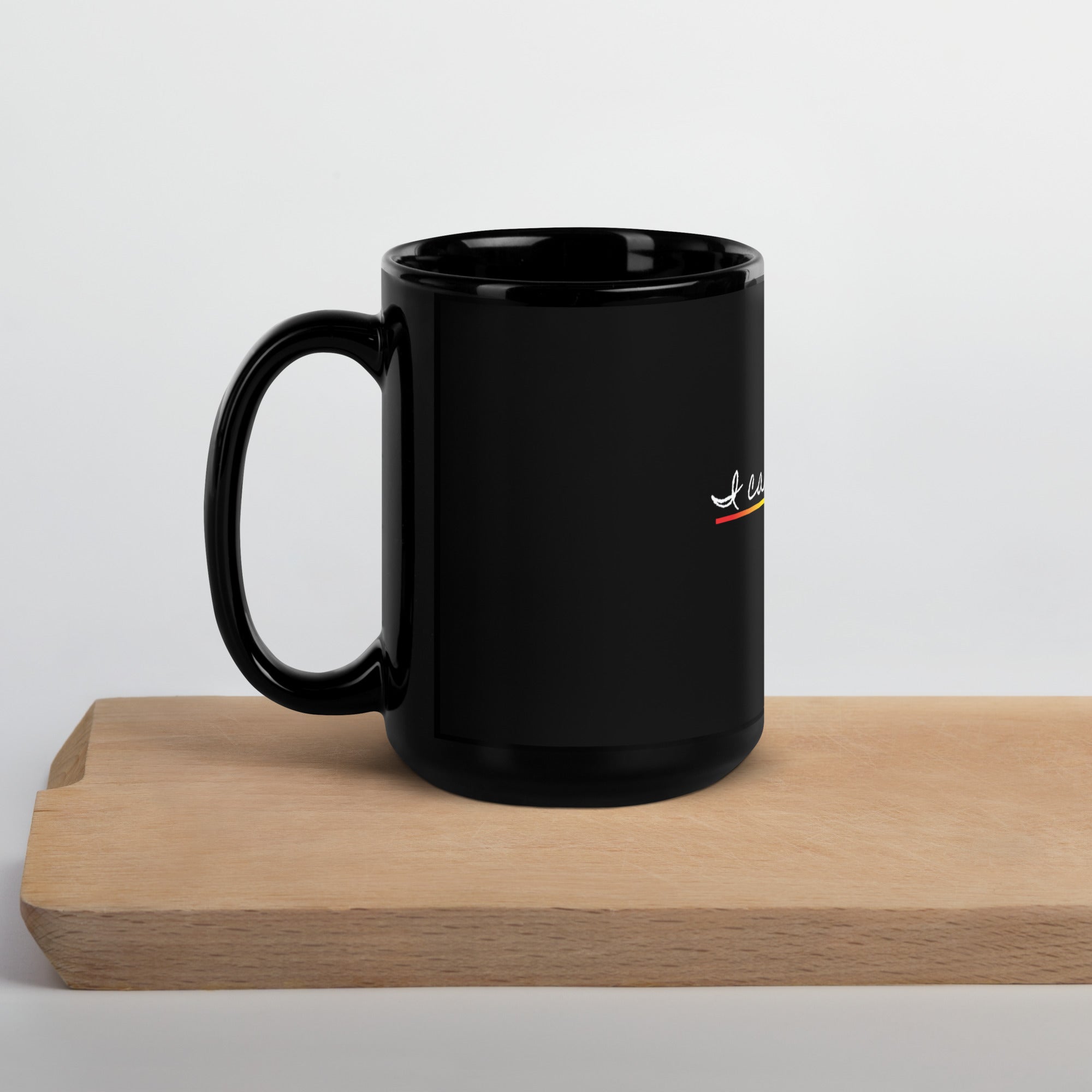 I Can Only Be Me 2021 Black Type Black Glossy Mug
