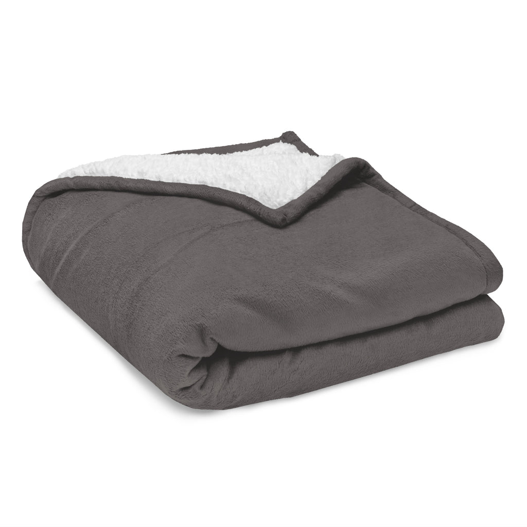 Stephanie Gayle Signature White Logo Premium Sherpa Blanket