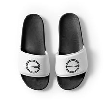 Load image into Gallery viewer, Stephanie Gayle Signature Black Logo Men’s Slides