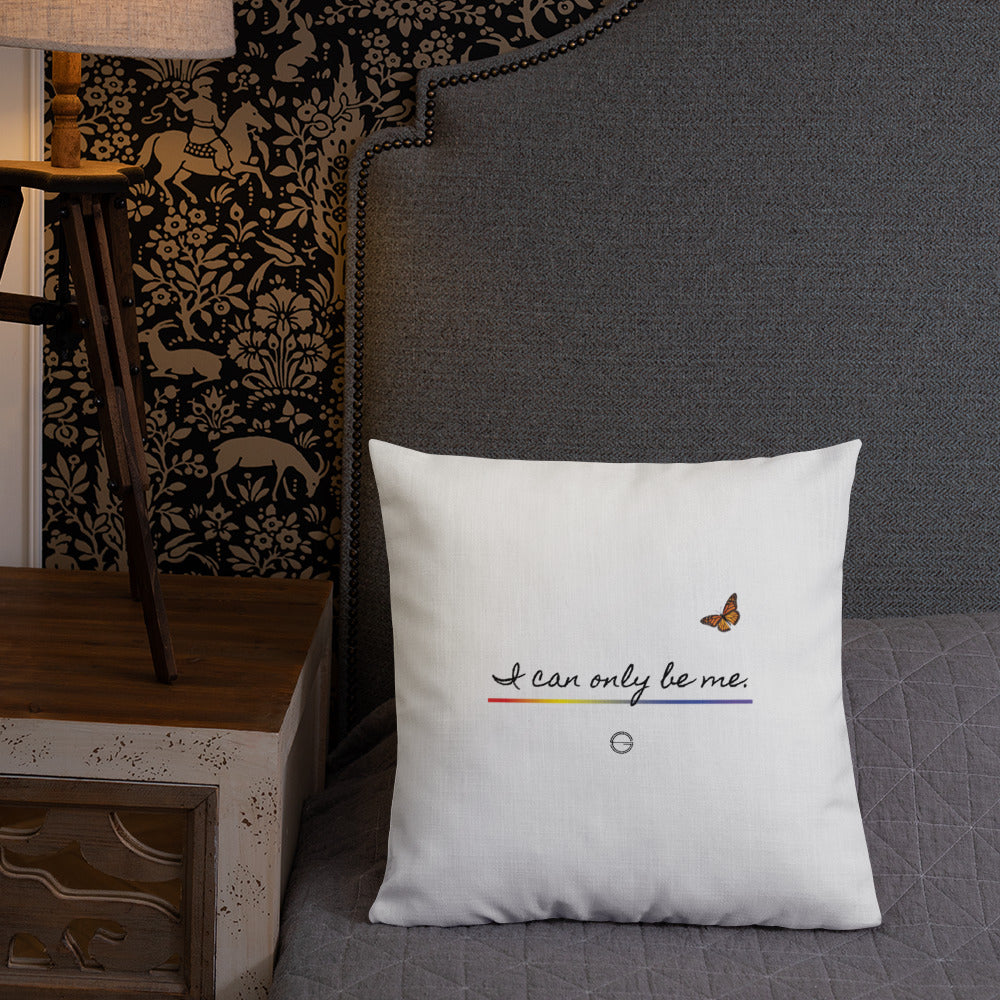 I Can Only Be Me 2021 Black Type Premium Pillow