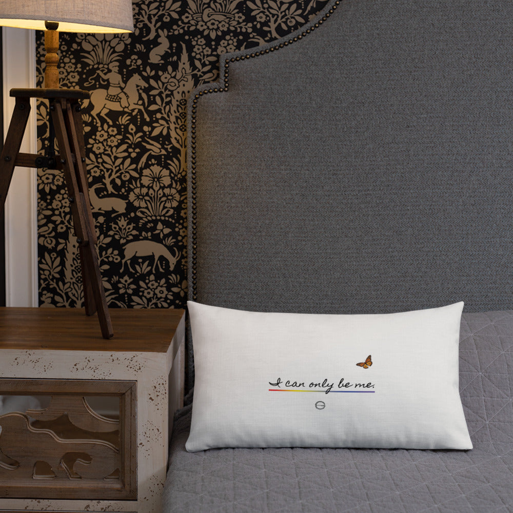 I Can Only Be Me 2021 Black Type Premium Pillow