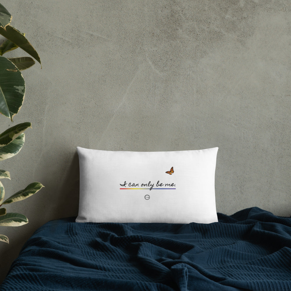 I Can Only Be Me 2021 Black Type Premium Pillow