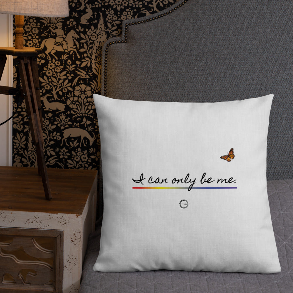 I Can Only Be Me 2021 Black Type Premium Pillow