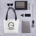 Stephanie Gayle Signature 2022 Black Logo Tote Bag