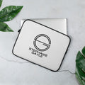 Stephanie Gayle Signature 2022 Black Logo Laptop Sleeve