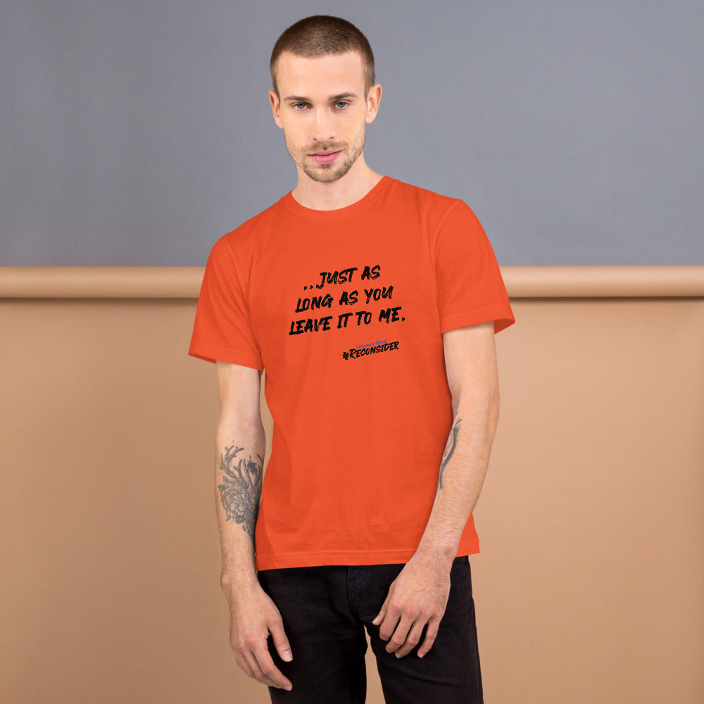 #Reconsider Lyric Concept 2 T-Shirt