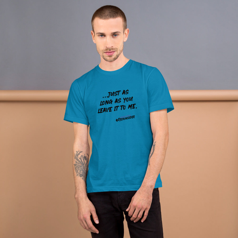 #Reconsider Lyric Concept 2 T-Shirt