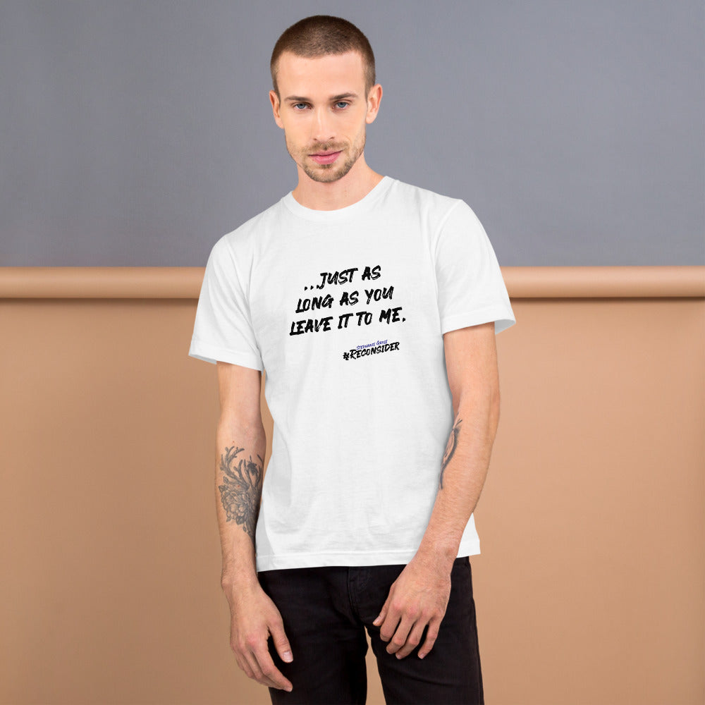 #Reconsider Lyric Concept 2 T-Shirt