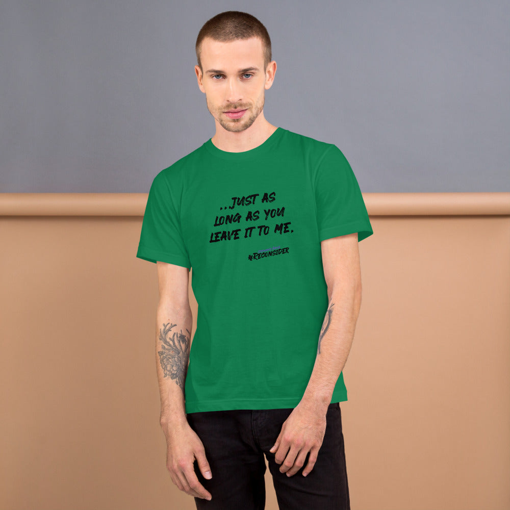 #Reconsider Lyric Concept 2 T-Shirt