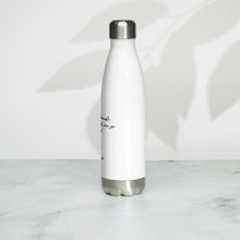 Load image into Gallery viewer, Vulnerable 2021 Black Type Lyric 1 Stainless Steel Water Bottle