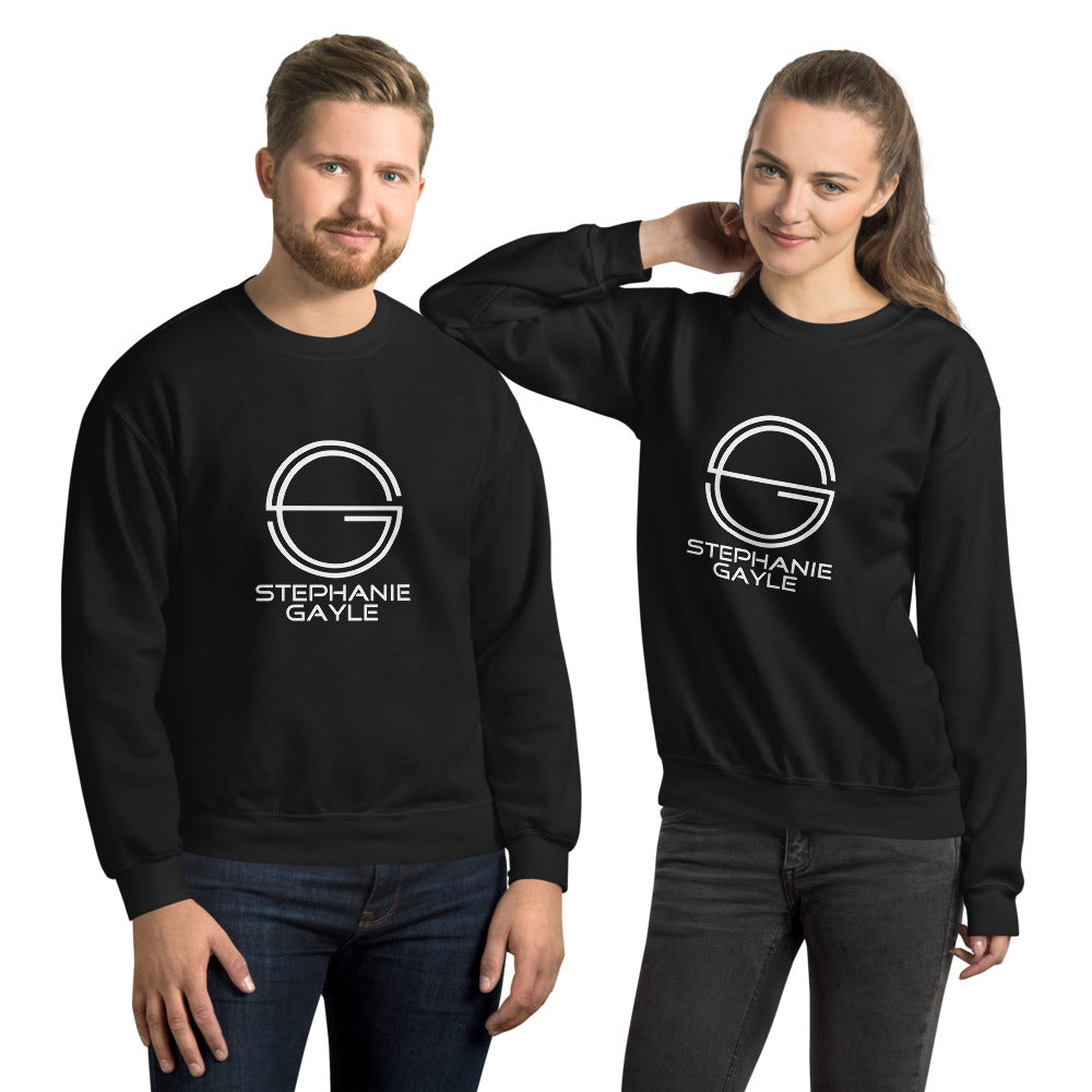Stephanie Gayle Signature 2022 White Logo Unisex Sweatshirt