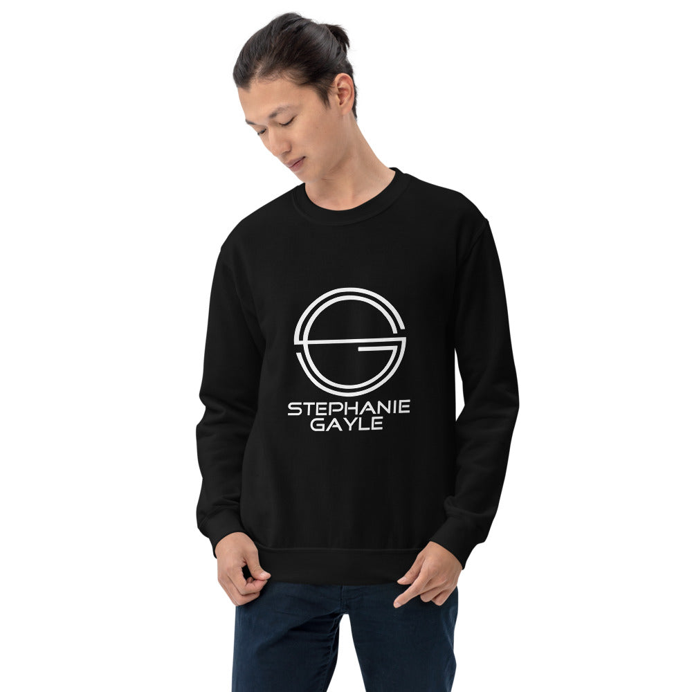 Stephanie Gayle Signature 2022 White Logo Unisex Sweatshirt