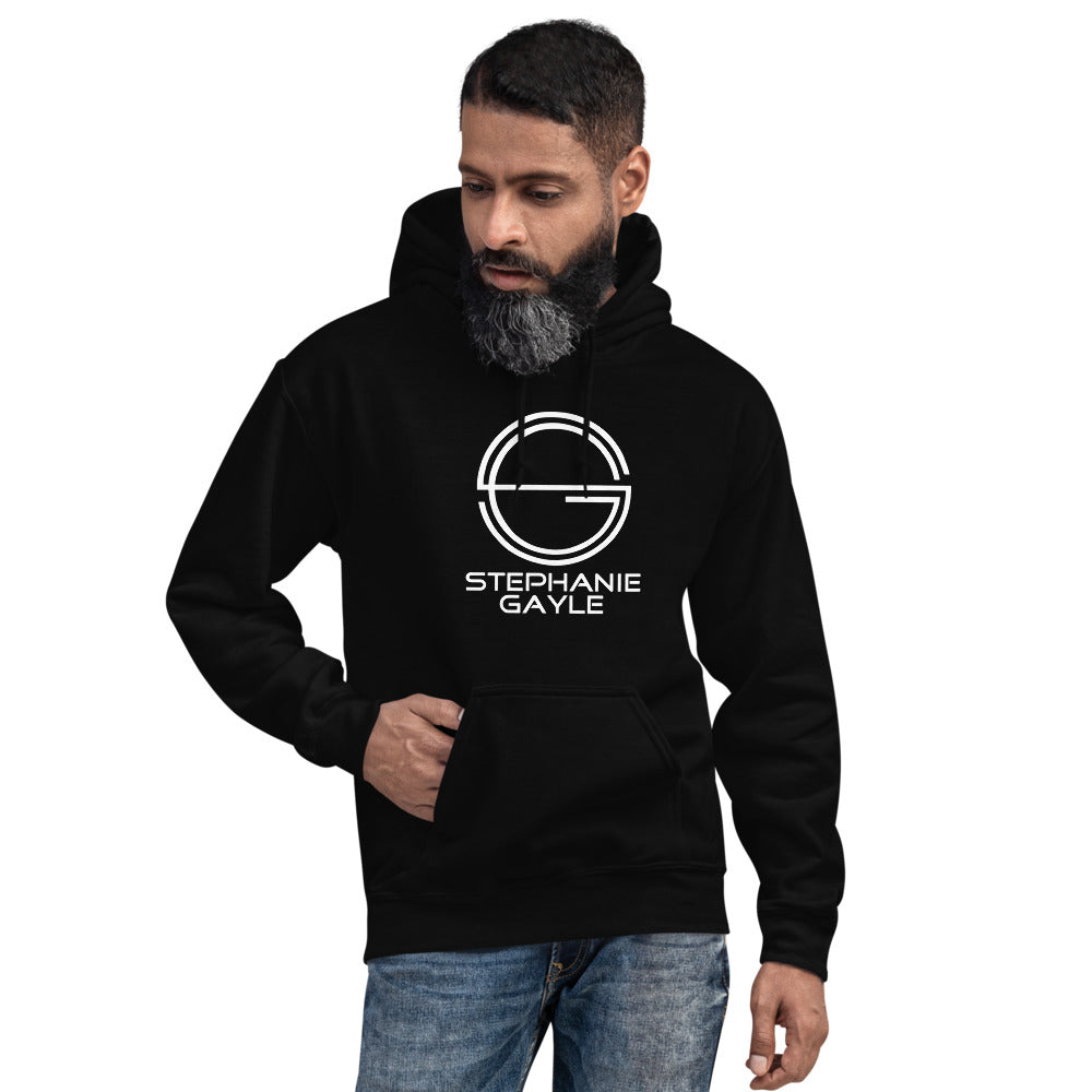 Stephanie Gayle 2022 White Logo Unisex Hoodie