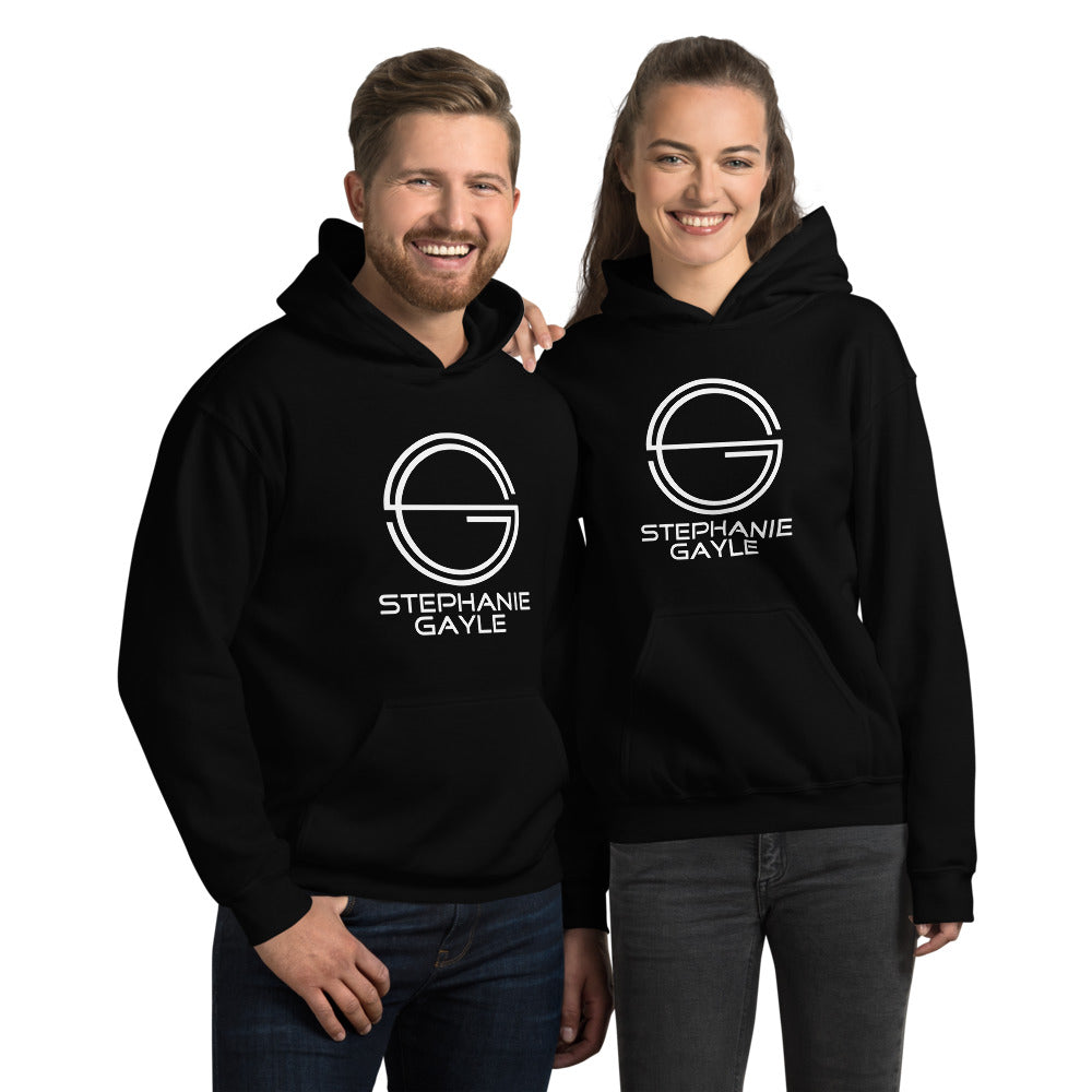 Stephanie Gayle 2022 White Logo Unisex Hoodie