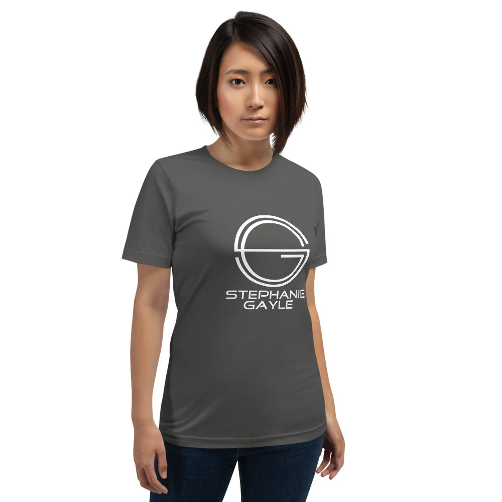 Stephanie Gayle 2022 White Logo Short-Sleeve Unisex T-Shirt