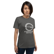 Load image into Gallery viewer, Stephanie Gayle 2022 White Logo Short-Sleeve Unisex T-Shirt
