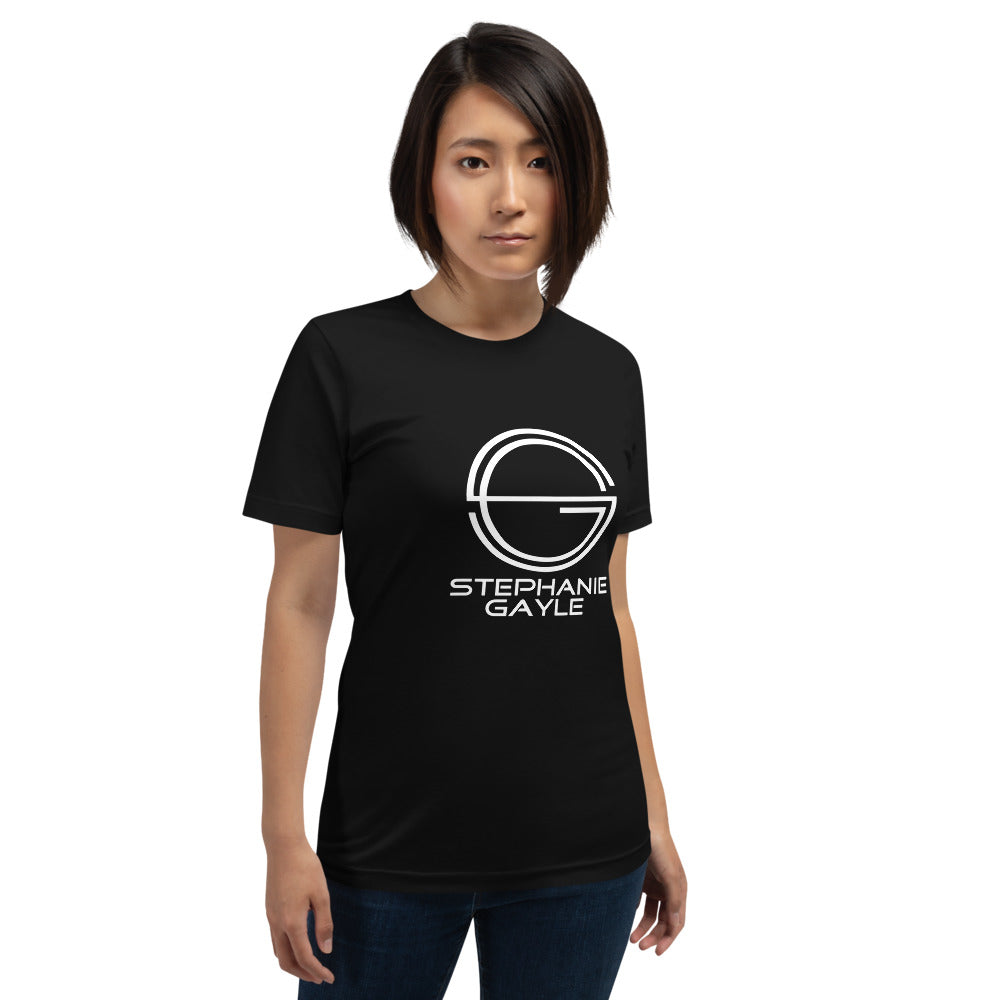 Stephanie Gayle 2022 White Logo Short-Sleeve Unisex T-Shirt