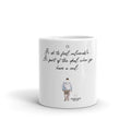 Vulnerable 2021 Black Type Lyric 1 White Glossy Mug