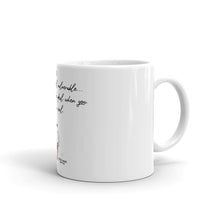 Load image into Gallery viewer, Vulnerable 2021 Black Type Lyric 1 White Glossy Mug
