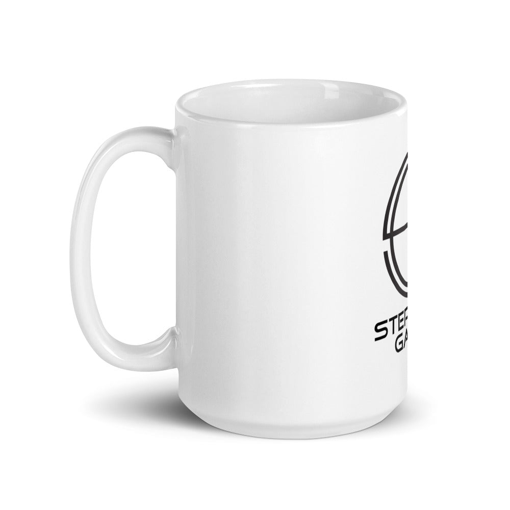 Stephanie Gayle Signature 2022 Black Logo White Glossy Mug